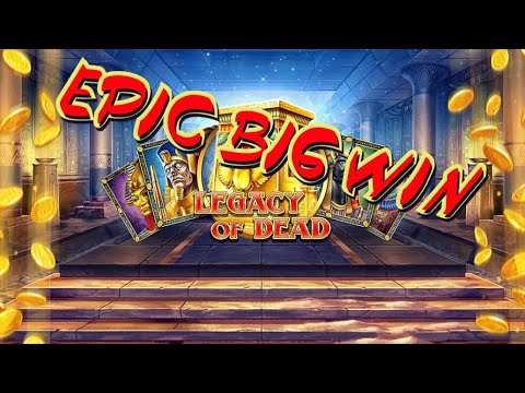 LEGACY OF DEAD. EPIC BIG WIN!!! My biggest win at this slot -Play’nGo-