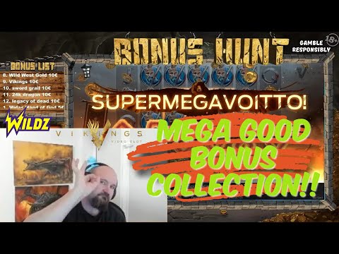 12 Slot Bonuses!! Mega Good Bonus Collection Including Sick Win!!