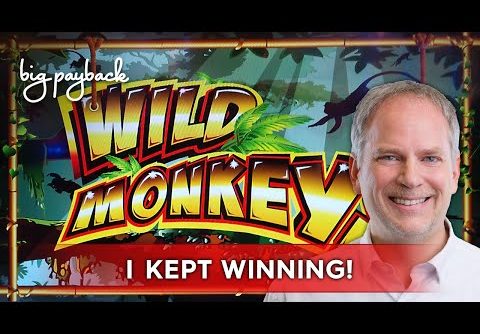 Wild Monkeys Slot – BIG WIN SESSION, LOVED IT!