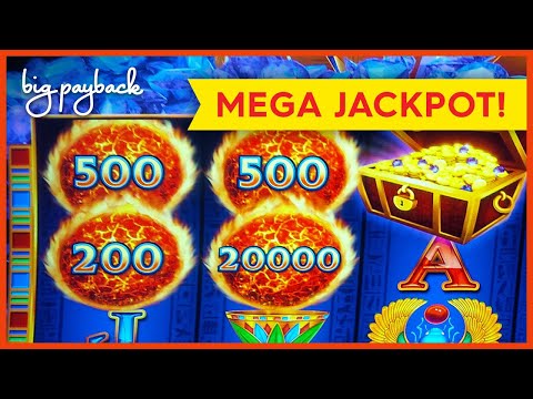 MEGA JACKPOT HANDPAY! Ultra Hot Mega Link Egypt Slot – ALL THE WAY TO THE TOP!