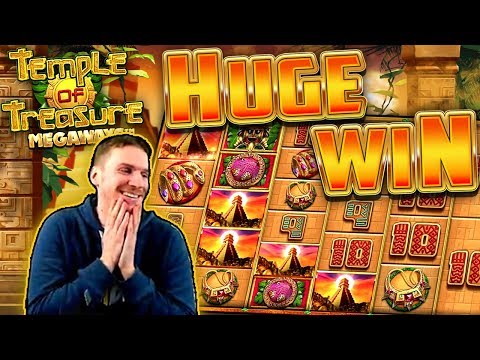 HUGE WIN on Temple of Treasure Megaways Slot – £4 Bet