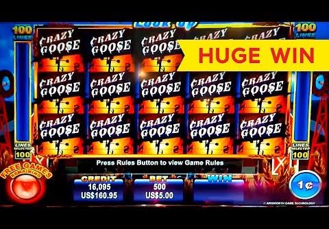 HUGE WIN! Crazy Goose Slot – AWESOME BONUS!