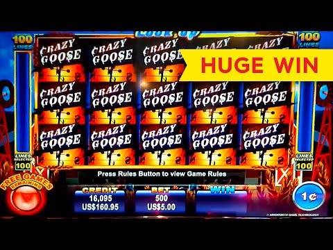 HUGE WIN! Crazy Goose Slot – AWESOME BONUS!