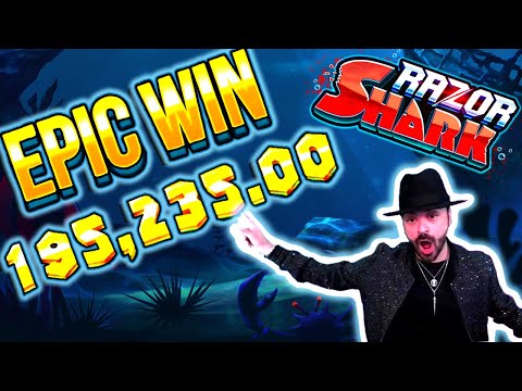 He Won 195.235€ on Razor Shark Slot – TOP 10 Biggest Wins of the Week #9