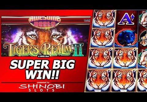 Tiger’s Realm II Slot Bonus – Awesome Burst, Super Big Win!