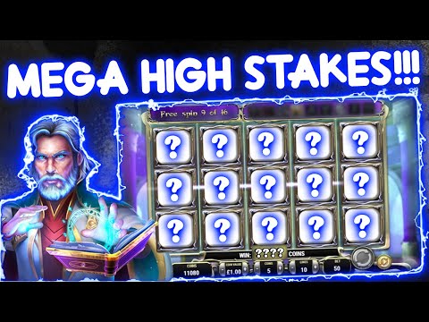 Mega High Stake Slot Bonuses!! £50 Rise of Merlin Bonus!