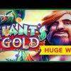 MY BIGGEST WIN EVER on Giant’s Gold Slot – HUGE WIN RETRIGGER!