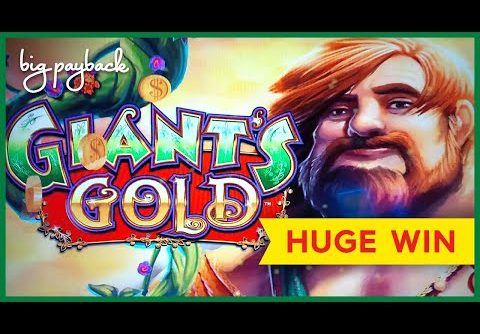 MY BIGGEST WIN EVER on Giant’s Gold Slot – HUGE WIN RETRIGGER!
