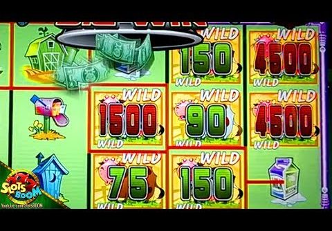 BIG WIN!!! INVADERS ATTACK FROM PLANET MOOLAH!!! 1c SG WMS Slot