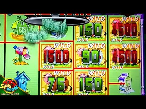 BIG WIN!!! INVADERS ATTACK FROM PLANET MOOLAH!!! 1c SG WMS Slot
