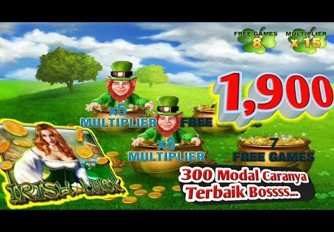 $$$ 1,900🤑😱 Irish Luck Slot ll Super Bigwin ll 15x multiple Free Game Spin ll Mega888 ll SGP