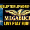 MEGABUCKS SLOT MACHINE-BIG WIN!-LIVE PLAY
