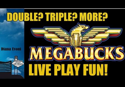 MEGABUCKS SLOT MACHINE-BIG WIN!-LIVE PLAY