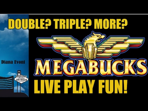 MEGABUCKS SLOT MACHINE-BIG WIN!-LIVE PLAY