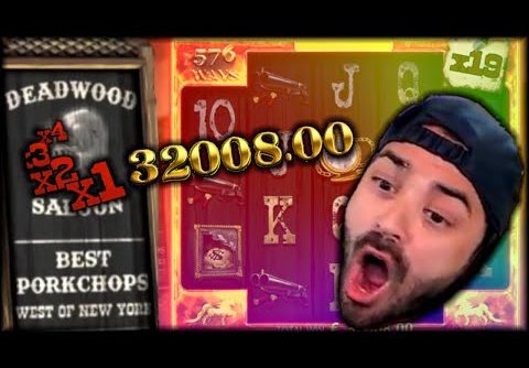 TOP 5 BIGGEST WIN ON DEADWOOD SLOT – ONLINE CASINO BEST OF #43 🔥