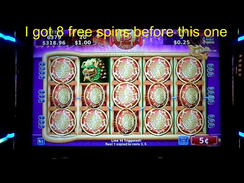 MEGA BIG WIN!. “Flying Fortune Slot Machine” ( 5 cent denom)