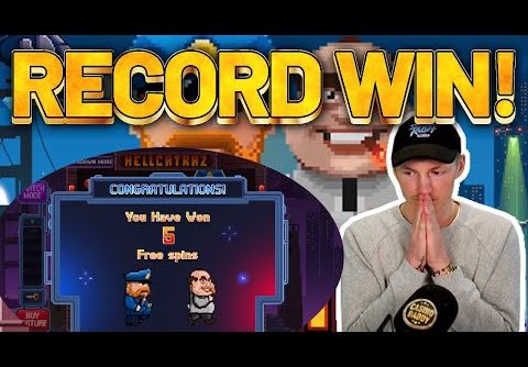 RECORD WIN! Hellcatraz BIG WIN – HUGE WIN ON NEW SLOT FROM RELAX GAMING