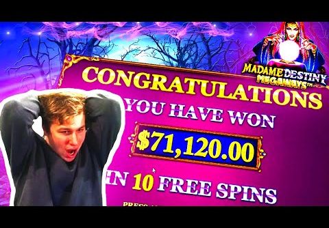 He Won 71.120$ on Madame Destiny Slot – Daily Dose of Gambling #50