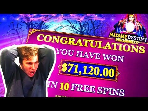 He Won 71.120$ on Madame Destiny Slot – Daily Dose of Gambling #50