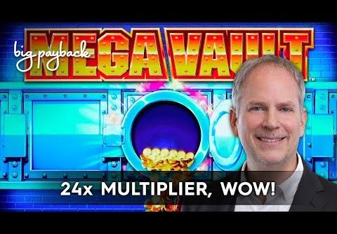 24X MULTIPLIER – Mega Vault Slot – BIG WIN, LOVED IT!