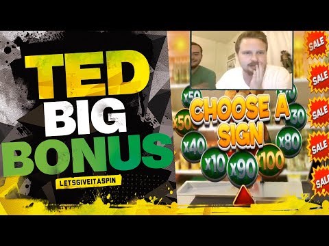 Big bonus in Ted slot machine