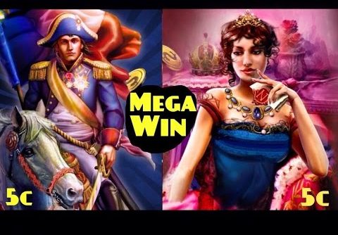 NAPOLEON & JOSEPHINE slot machine 35 spins Bonus and MEGA BIG WIN!