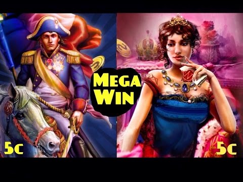 NAPOLEON & JOSEPHINE slot machine 35 spins Bonus and MEGA BIG WIN!