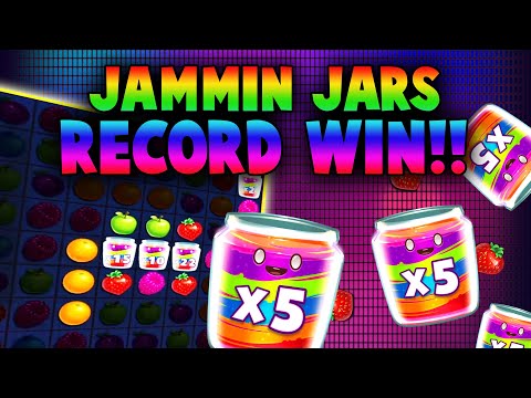 JAMMIN’ JARS SLOT 🍓 RECORD BIG WIN! 🍓
