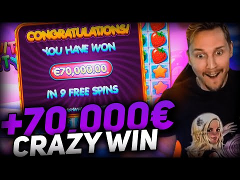 Streamer Record win 70.000€ on Fruit Party Slot – Top 5 Biggest Wins of week