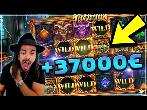 ROSHTEIN 37000€ BIG WIN! MYSTERIOUS SLOT GOES WILD  Top 5 Wins of the Week Online Casino