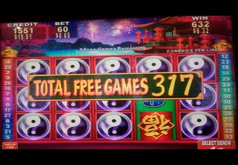 China Shores Slot Machine Bonus + Retriggers – 357 FREE SPINS – MEGA BIG WIN (#2)