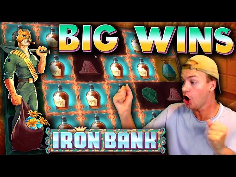 BIG WINS on Iron Bank (New Slot)