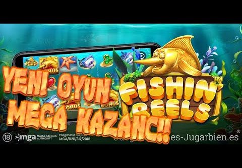 Fishing Reels Yeni Oyun Küçük Kasa Güzel Kazanç MEGA WİN!! #SLOT​ #RULET​ #CANLICASİNO​ #PRAGMATİC