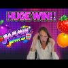 HUGE WIN! JAMMIN JARS BIG WIN – €6 bet on CASINO Slot from CasinoDaddys LIVE STREAM