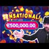 *NEW WORLD RECORD* on Fruit Party Slot- Roshtein Won 500.000€