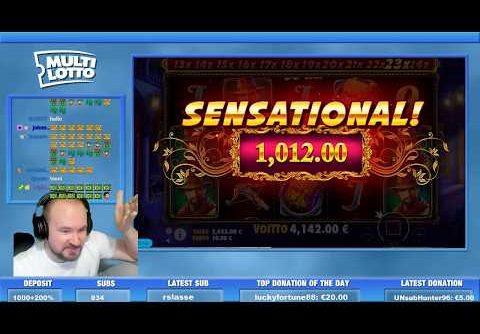 Mega Big Win From Da Vinci’s Treasure Slot!!