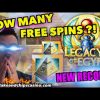 LEGACY OF EGYPT SLOT – ( WORLD RECORD SPINS ) ? 🚨 CASINO BONUS WIN !!