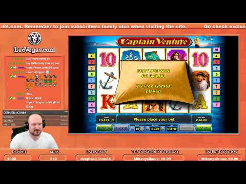 Captain Venture Slot Gives Mega Big Win!!