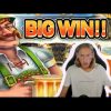MASSIVE WIN! LUCKY OKTOBERFEST BIG WIN – €5 bet on Casino Slot from CasinoDaddy