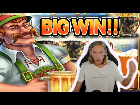 MASSIVE WIN! LUCKY OKTOBERFEST BIG WIN – €5 bet on Casino Slot from CasinoDaddy