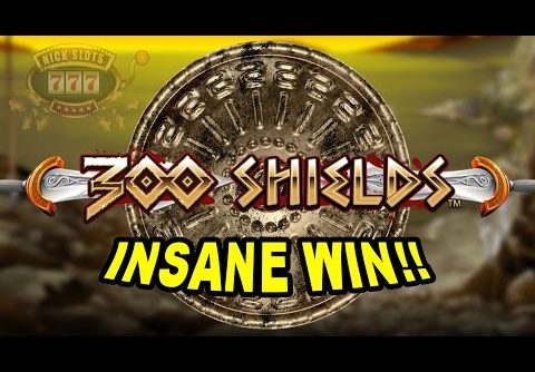 INSANE WIN on 300 Shields Slot – £0.50 Bet