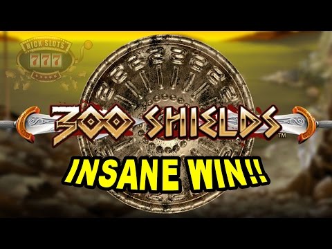 INSANE WIN on 300 Shields Slot – £0.50 Bet