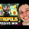 BIGGEST WINS on NITROPOLIS! MASSVIE BONUS BUY WIN! This SLOT is HOT!