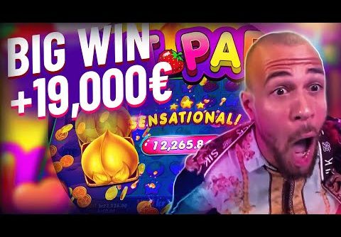 ClassyBeef Huge Win 19.000€ on Fruit Party slot – TOP 5 Biggest wins of the week