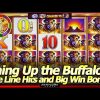 Buffalo Gold Revolution Slot Machine – Lining Up Buffaloes in Nice Line Hits and Free Spins Big Win!