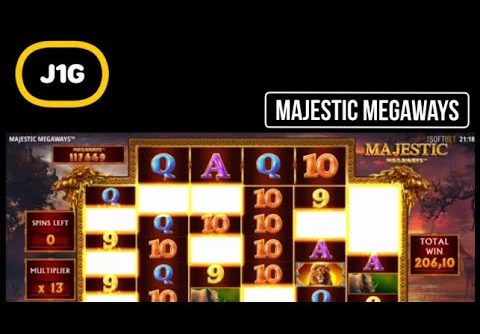 MASSIVE RECORD BIG WIN ON MAJESTIC MEGAWAYS SLOT 🦁 💶