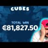 EXTRA MEGA BIG WIN! Streamer Super Win on Cubes Slot! BIGGEST WINS OF THE WEEK! #53