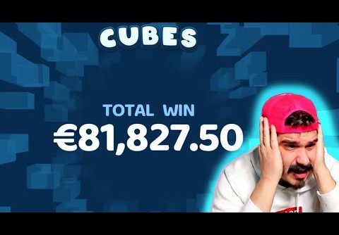 EXTRA MEGA BIG WIN! Streamer Super Win on Cubes Slot! BIGGEST WINS OF THE WEEK! #53
