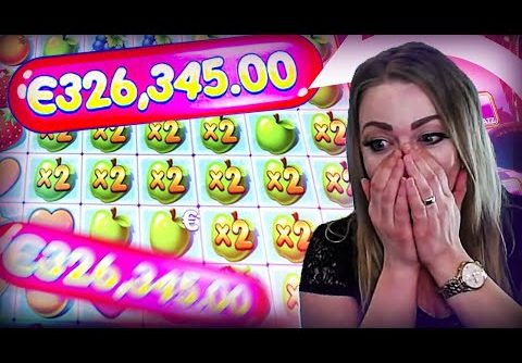 Streamer Record Ultra Big WIN on Fruit Party 2 slot – Top 10 Biggest Wins of week