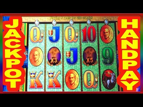 **UNEXPECTED JACKPOT HANDPAY ON POMPEII SLOT MACHINE ** SLOT LOVER **